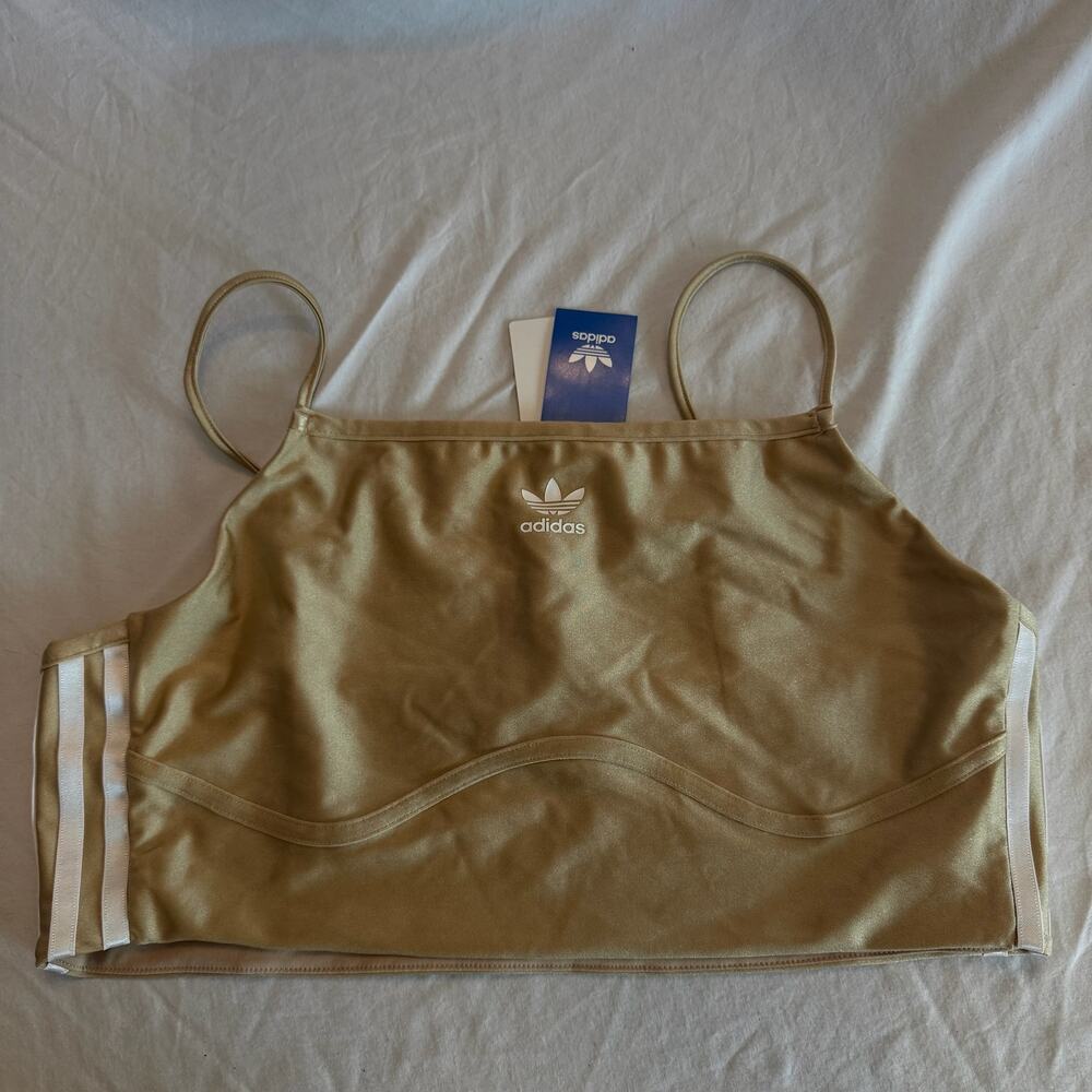 NWT new Adidas Originals 3 S Bra crop top size extra large xl
